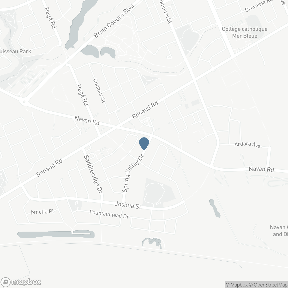 615 SPRING VALLEY DRIVE, Ottawa, Ontario K1W 0C6